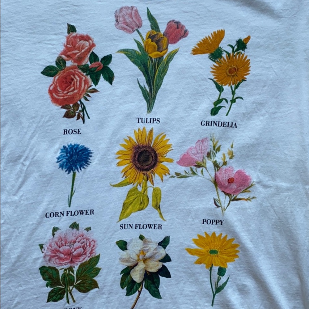 Target Flower Tee - Picture 2 of 5